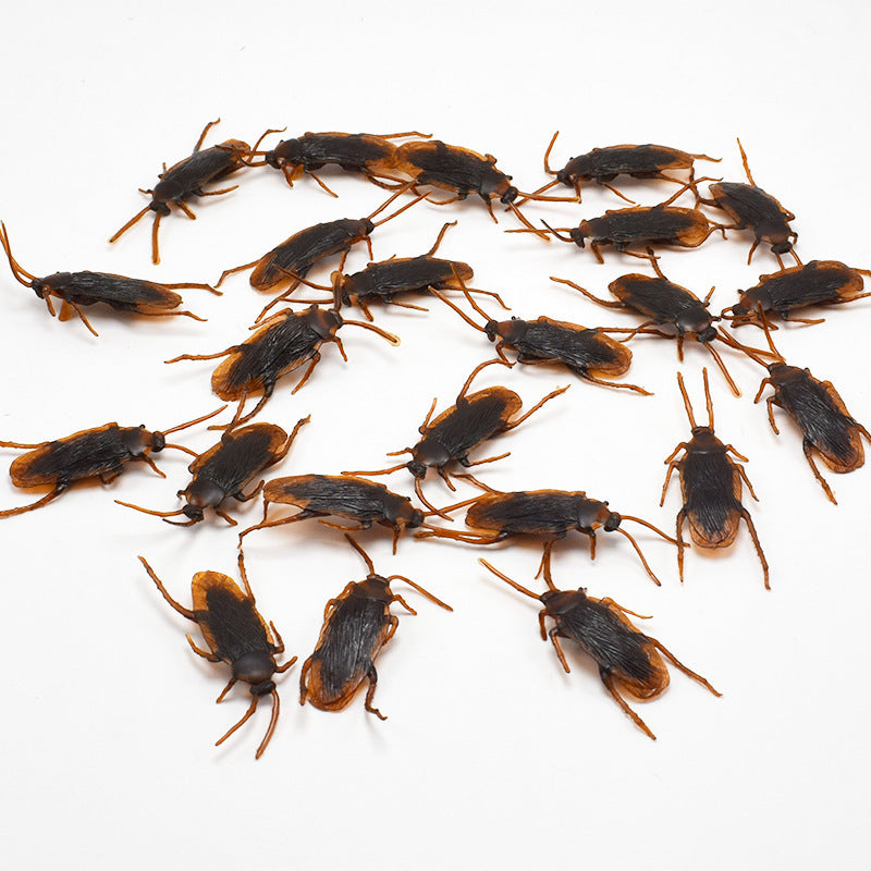 Realistic Cockroach Prank Toy – Halloween Scary Decoration