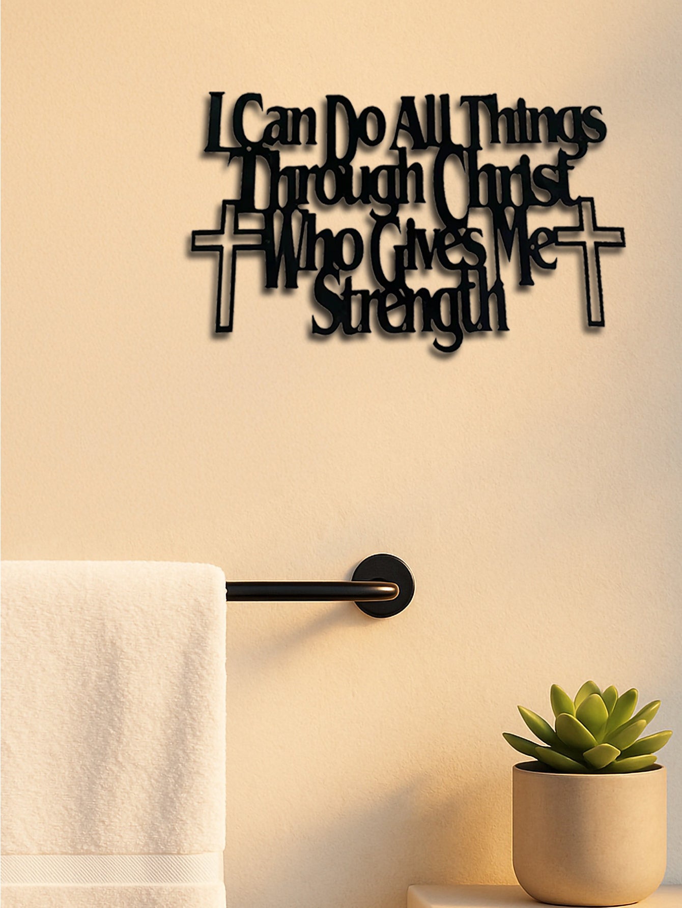 Rust-Resistant Halloween Wall Art – Fall Poetry Decoration