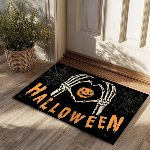 Halloween Doormat  – Non-Slip Absorbent Rug +4