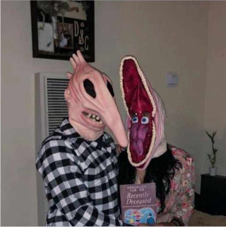 Halloween Devil Mask – Trick or Treat Adam & Barbara Edition
